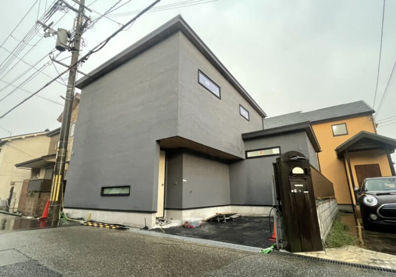 宝塚で大庭工務店が建てるお家が完成間近！
