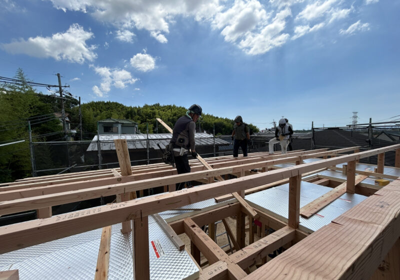 〜上棟〜　交野市星田