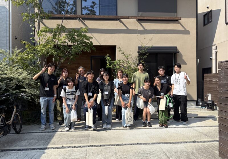 修成建築専門学校OC　モデルハウス見学